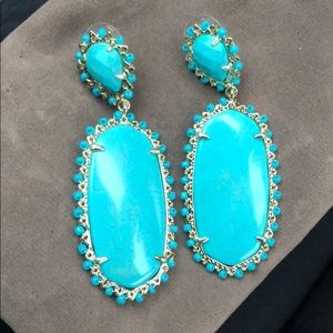 Kendra Scott turquoise Parsons-notice imperfection